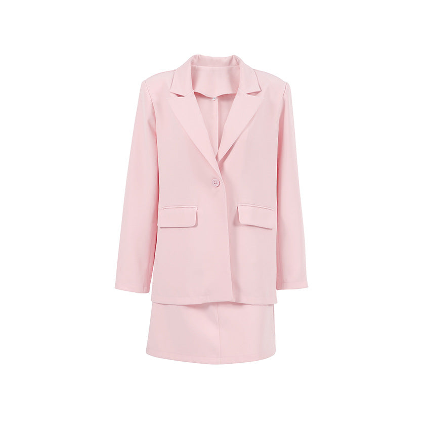 Dame moderigtigt blazer-sæt med elegant silhuet og smart detalje Stilla