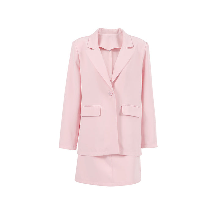 Dame moderigtigt blazer-sæt med elegant silhuet og smart detalje Stilla