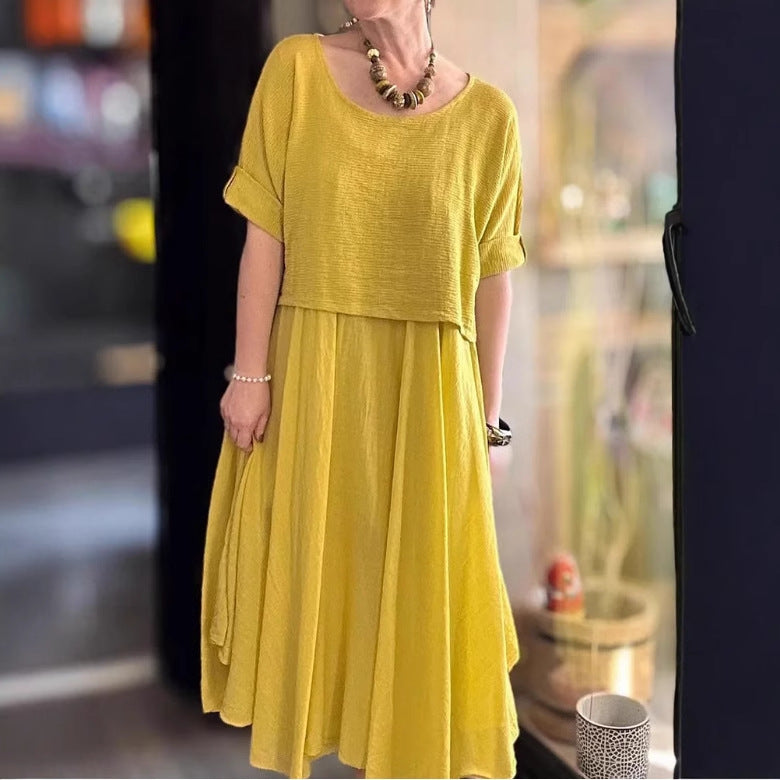 Dame Relaxed Fit Maxi Kjole Stilla