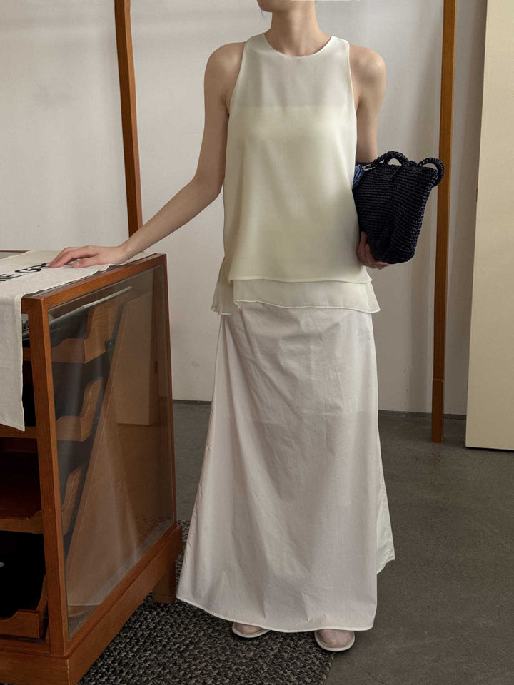 Dame let lag-top med elegant, flydende design Stilla