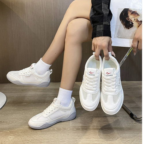 Dame Sneakers med åndbart mesh-overflade og skridsikker sål Stilla