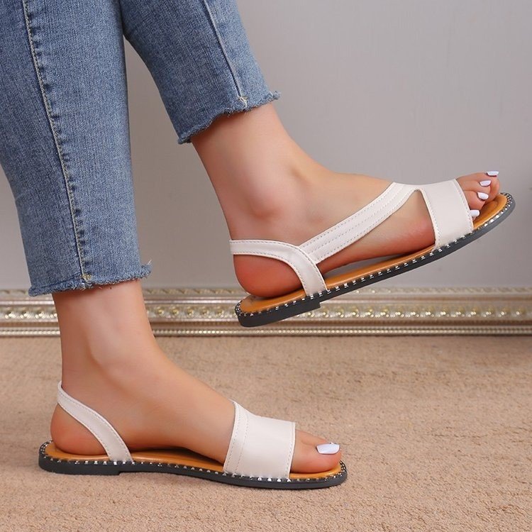 Dame Komfortable Riemchen-sandaler med ergonomisk fodseng Stilla