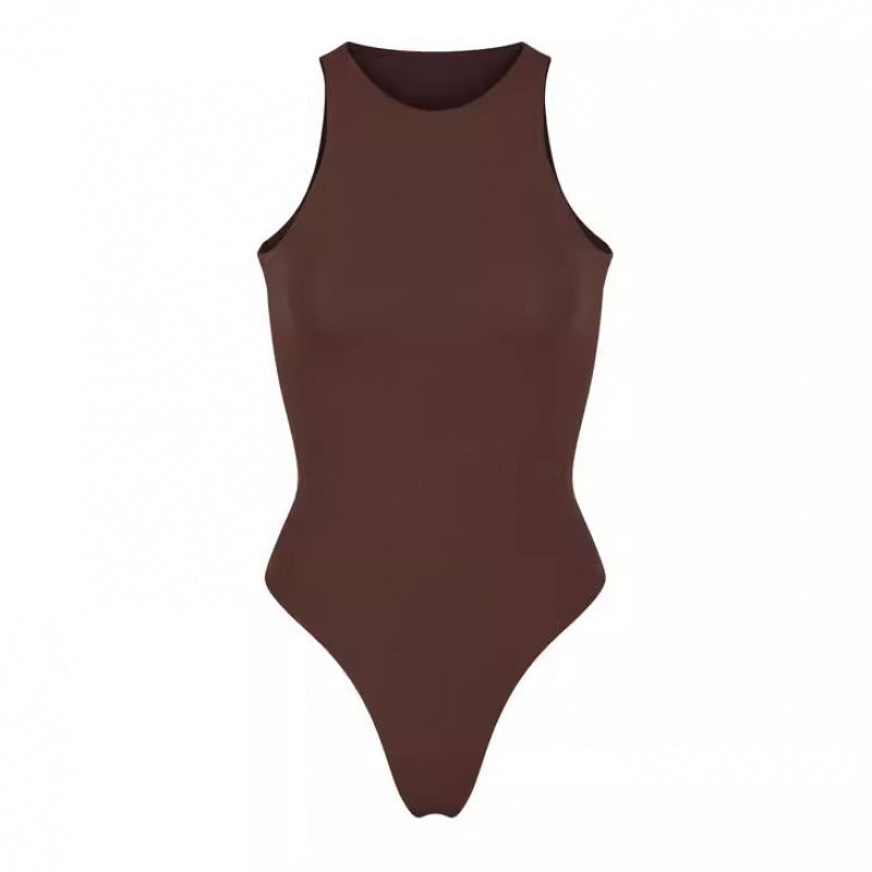 Dame Sporty Høj Hals Bodysuit Stilla