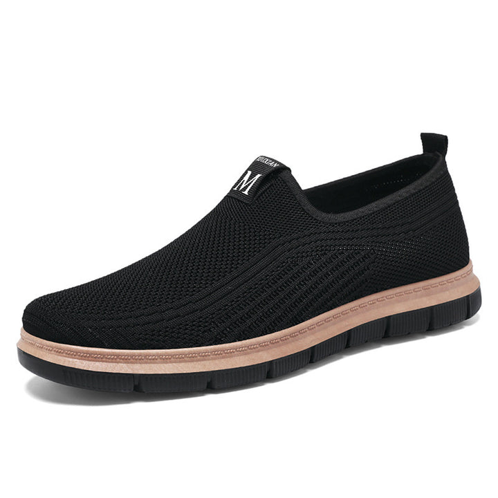 Femme åndbare Slip-On løbesko med fleksibelt strikdesign Stilla