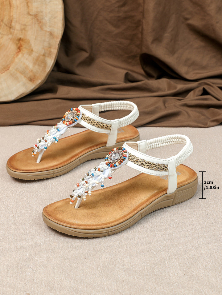 Dame Sandaler med glitrende paljetter og elastisk rem Stilla