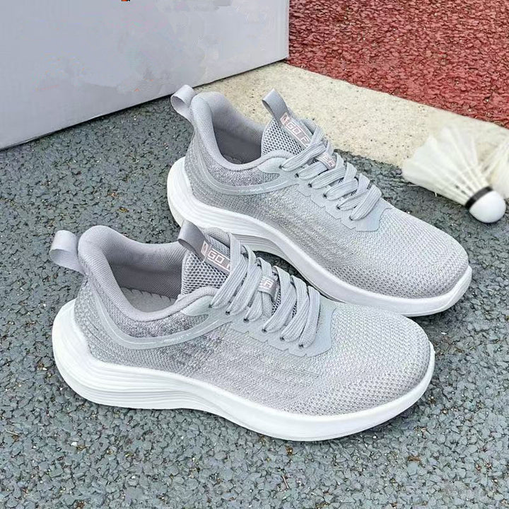 Dame Sporty Sneakers med fleksibelt overmateriale og åndbar struktur Stilla