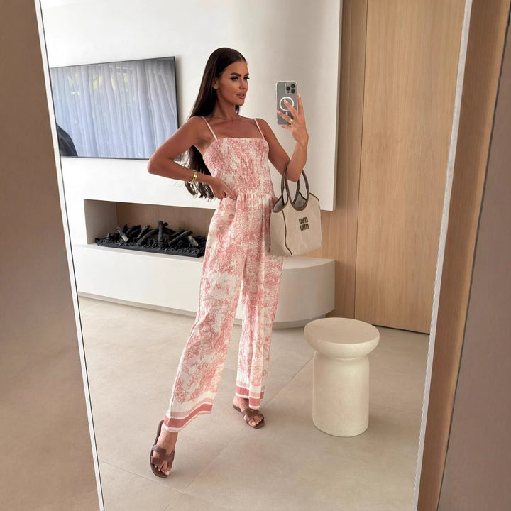 Dame jumpsuit med afslappet snit Stilla