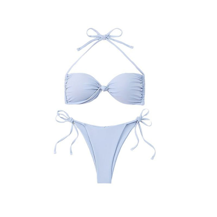Dame Bandeau-bikini med tusind muligheder for tilpasning Skovae
