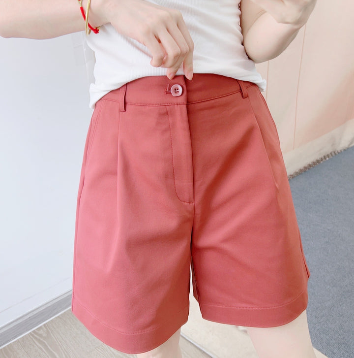 Dame elegante Chino-shorts med komfortabel pasform og praktiske lommer Stilla