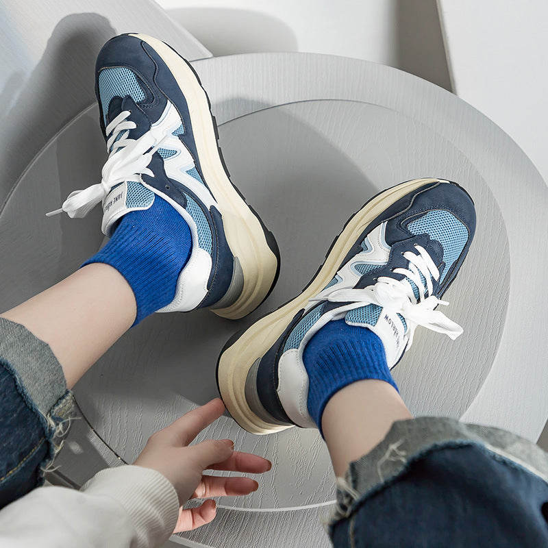 Dame Sporty Dad Sneakers med åndbart overfladestruktur og høj kvalitet støddæmpning Stilla