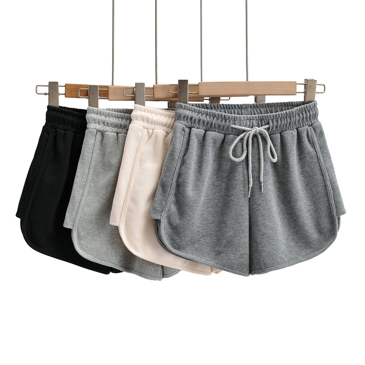 Damer Sportlige fritidsh pants med elastisk talje og sidelommer Stilla