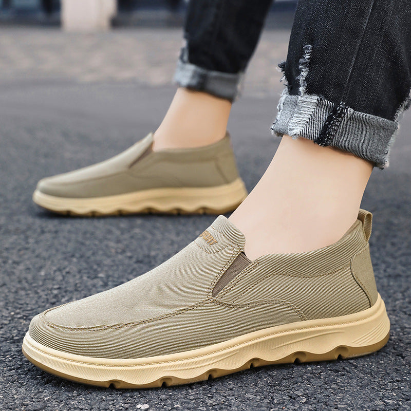 Femme Slip-On Fritids Sneakers med fleksibel sål Stilla