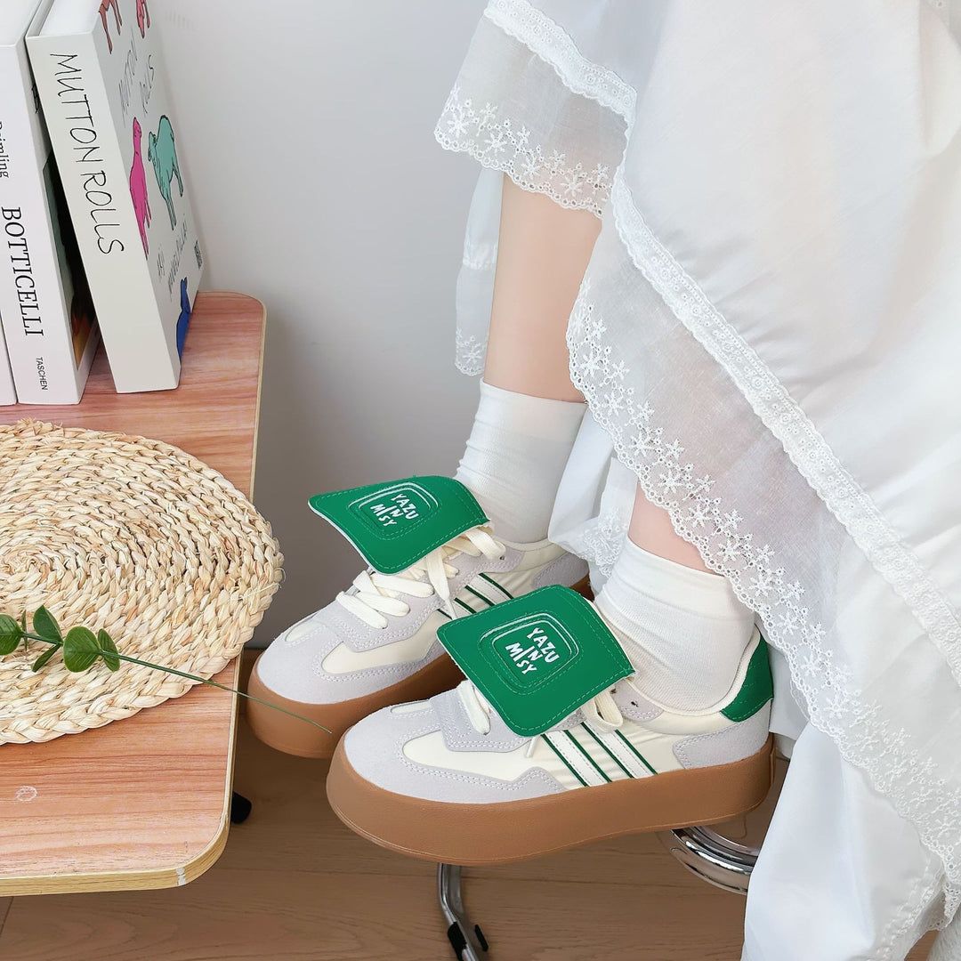 Dame Mode Sneakers med innovativt snørresystem og fleksibelt sålprofil Stilla