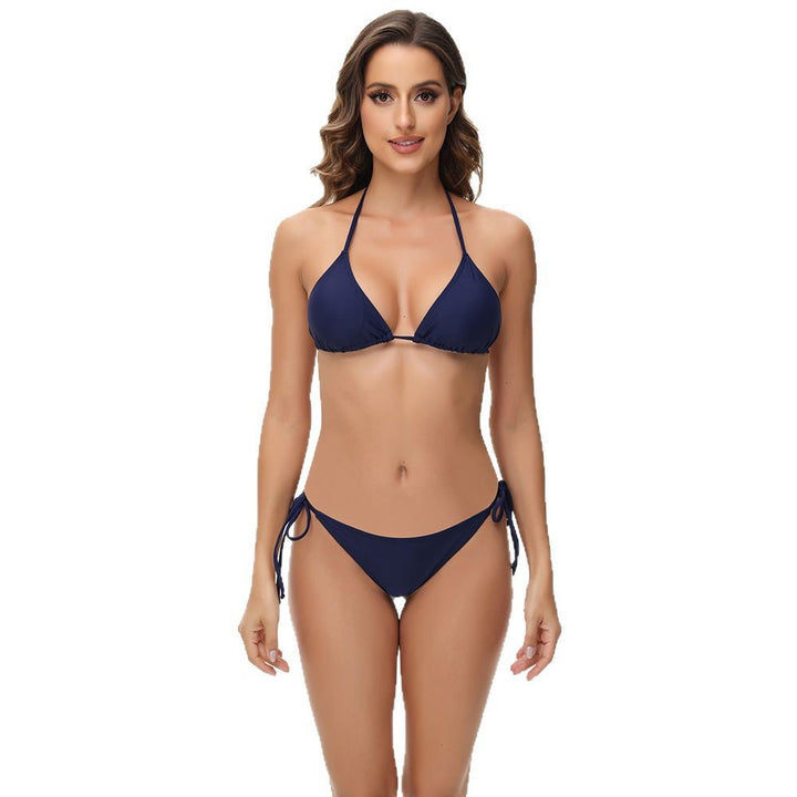 Dame Triangle Tie-Back Bikini Sæt Stilla