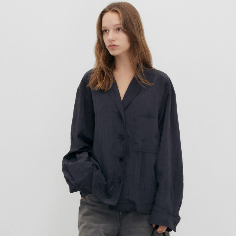 Dame indpakningsbluse med elegant snit og højkvalitetsmaterialer Stilla