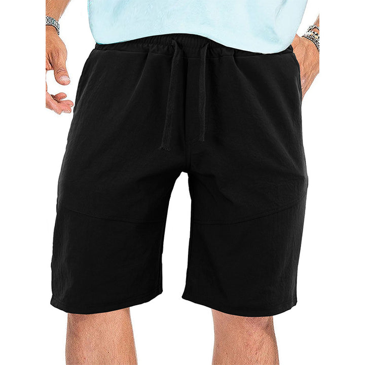 Herrer behagelige Sweatshorts med elastisk talje og praktiske sidelommer Stilla