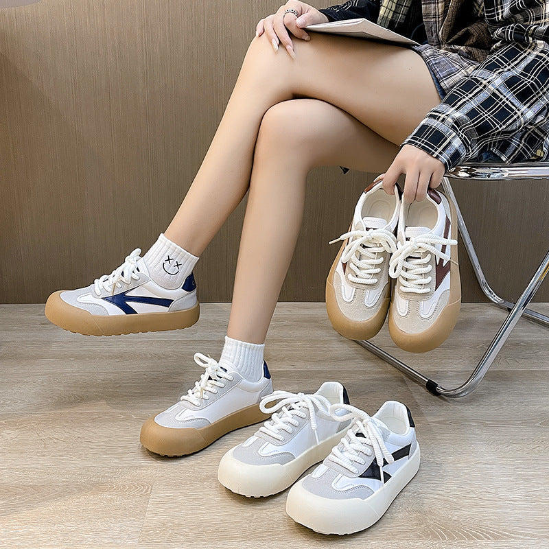 Dame Sneakers med sporty design og skridsikker gummisål Stilla