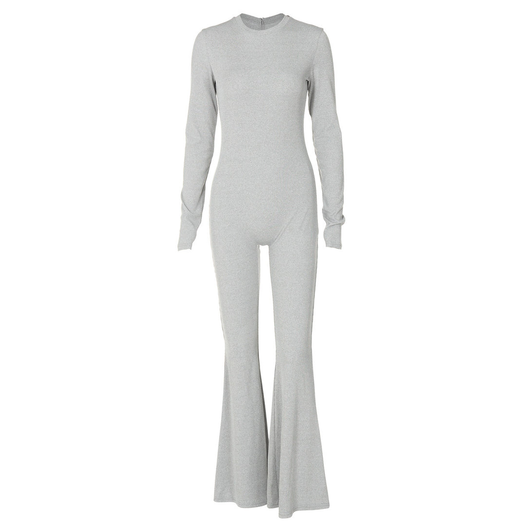 Dame langærmet bodystocking med figursyet snit og afslappet design Stilla