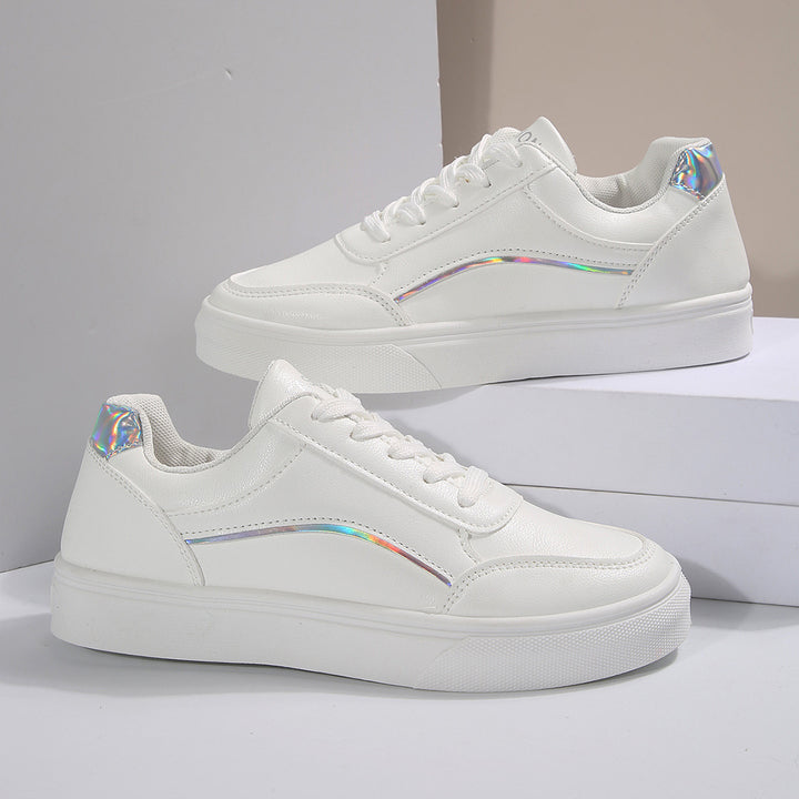 Dame Sneakers med elegante guld accenter og skridsikker sål Stilla