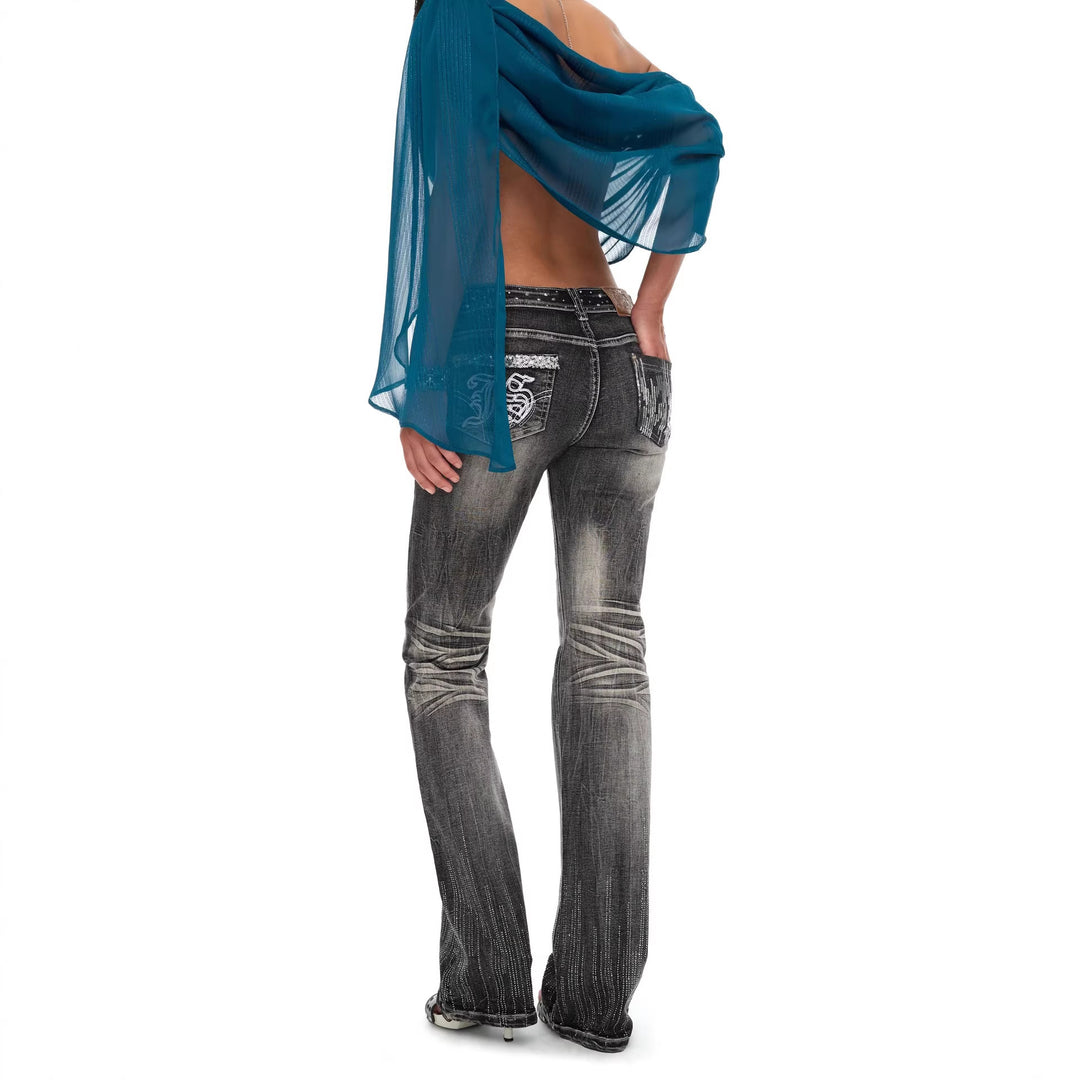 Dame Bootcut Jeans Skovae