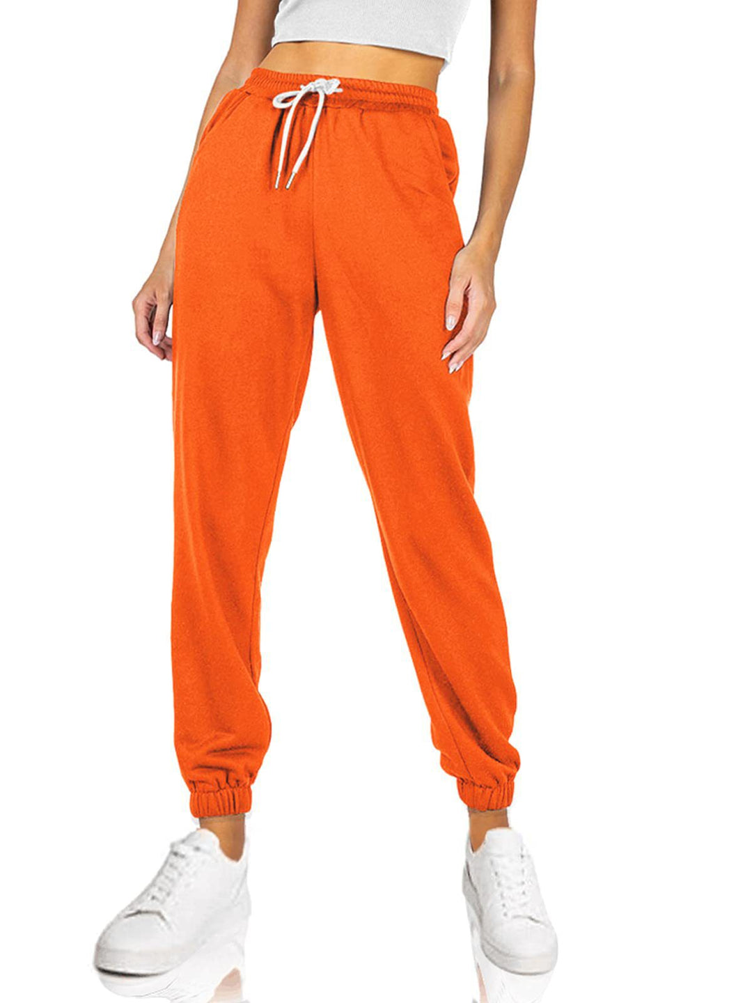 Damer behagelig sweatpants med elastisk linning og lommer Stilla