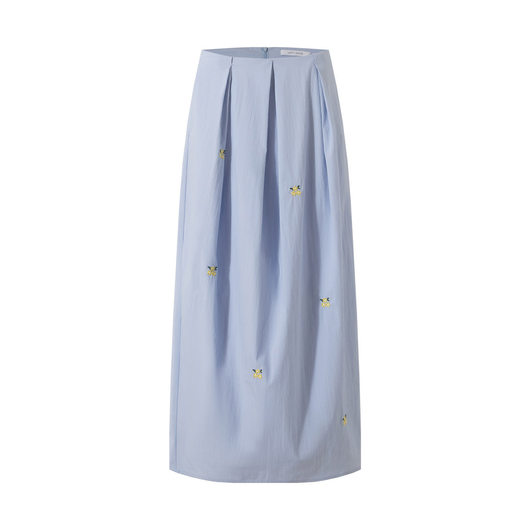 Dame label elegant overdel med broderet design og feminin silhuet Stilla