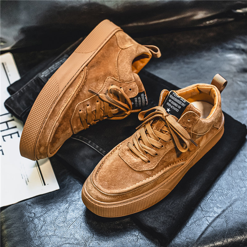 Femme Sålæder Fritids Sneaker Stilla