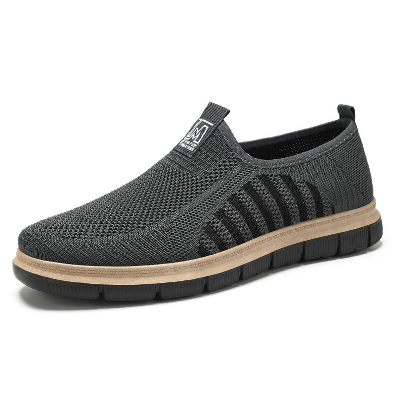 Dame Slip-On Åndbar Sneakers med Fleksibelt Mesh-Design Stilla