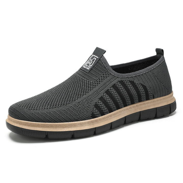 Dame Slip-On Åndbar Sneakers med Fleksibelt Mesh-Design Stilla
