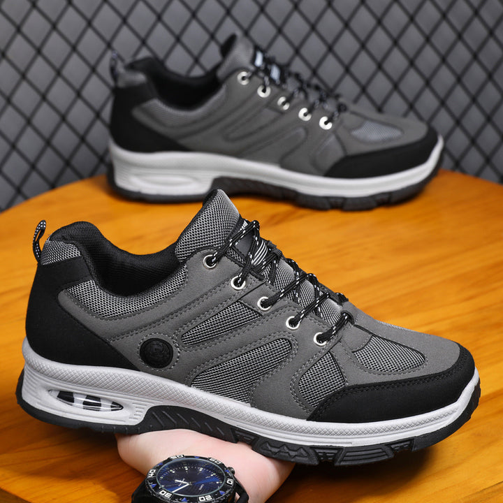 Herre Komfortable Sneakers med åndbar mesh-struktur og dæmpende sål Stilla
