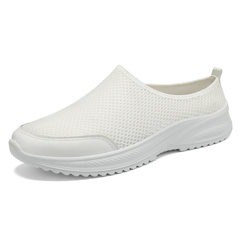 Dame Åndbare Slip-On Walking Sneakers med Struktureret Overdel Stilla