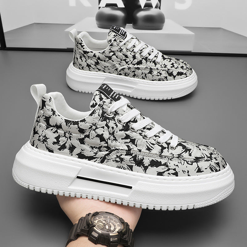 Femme Grafiktryk Chunky Sål Sneakers Stilla