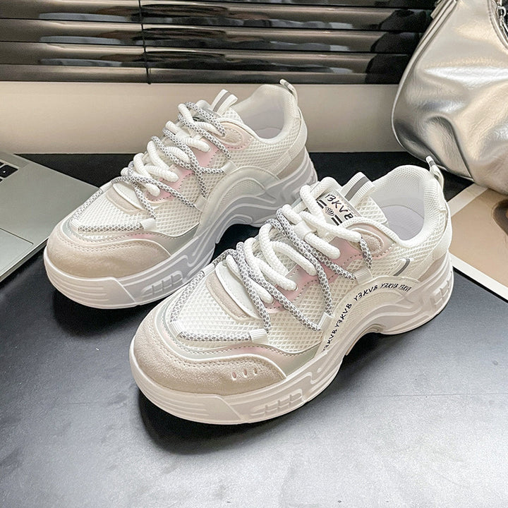 Dame mode Sneakers med åndbart mesh-overdel og støddæmpende sålprofil Stilla