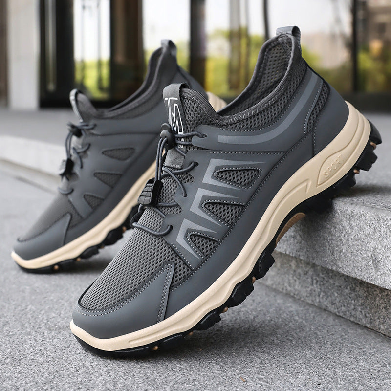 Femme Lettere Outdoor Trail Sneakers med åndbart mesh-overmateriale og stødabsorberende sål Stilla