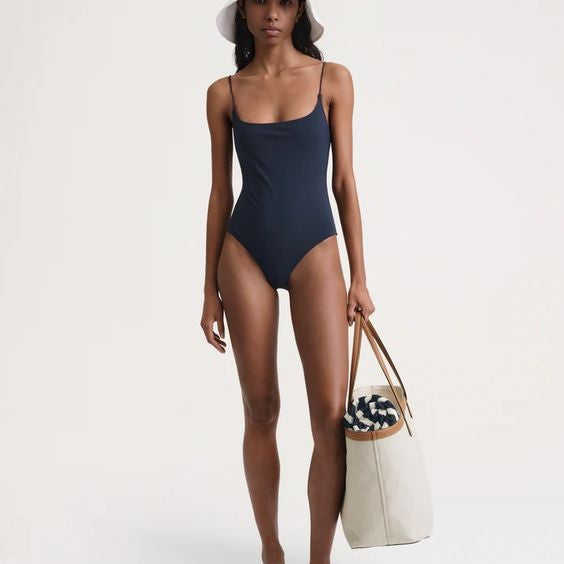 Dame Moderne High-Cut Badedragt Skovae