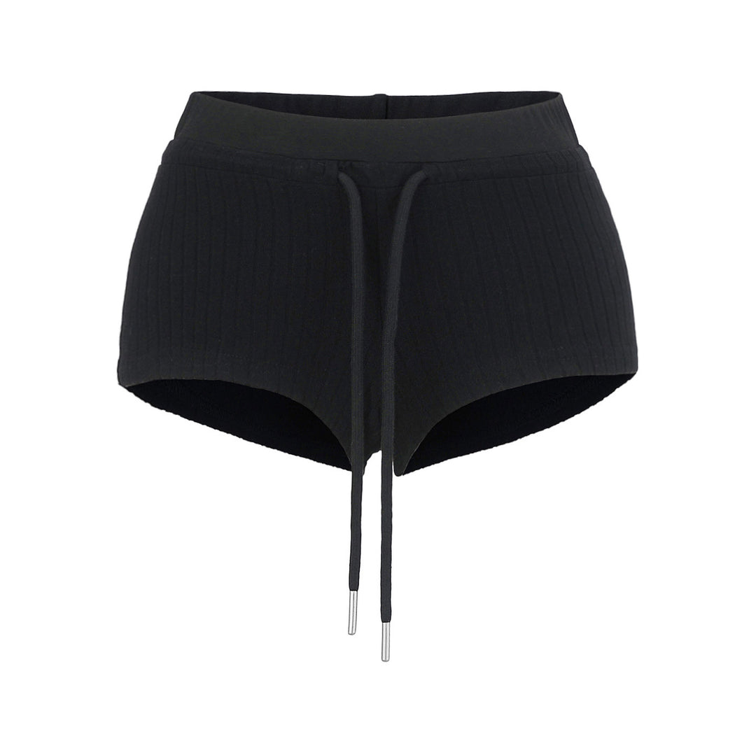 Dame Kortshorts med elastisk talje og praktisk snortræk Stilla