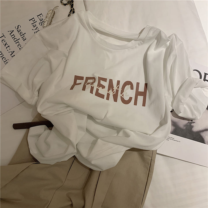 Femme Relaxed Fit Grafik T-Shirt Stilla