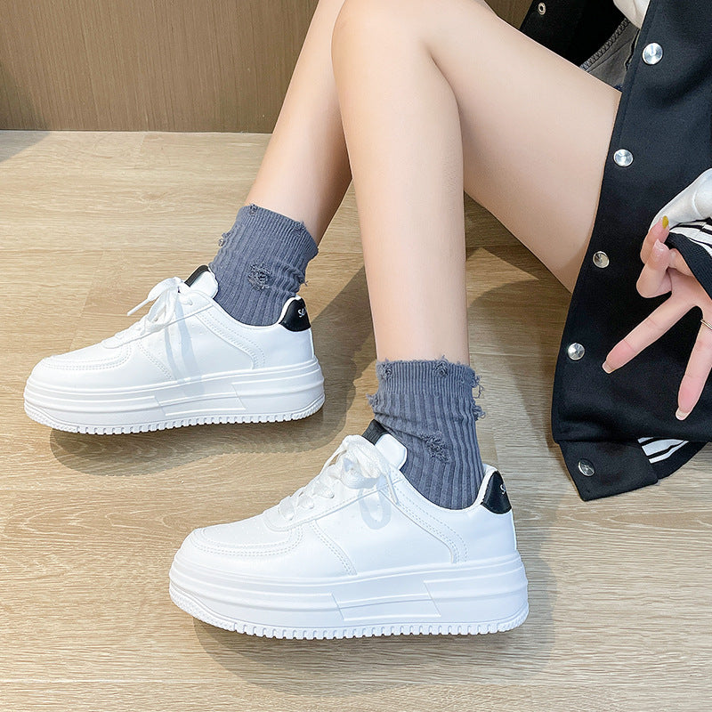 Dame Mode Plateau-Sneakers med ergonomisk dæmpningsteknologi og stilfuldt design Stilla