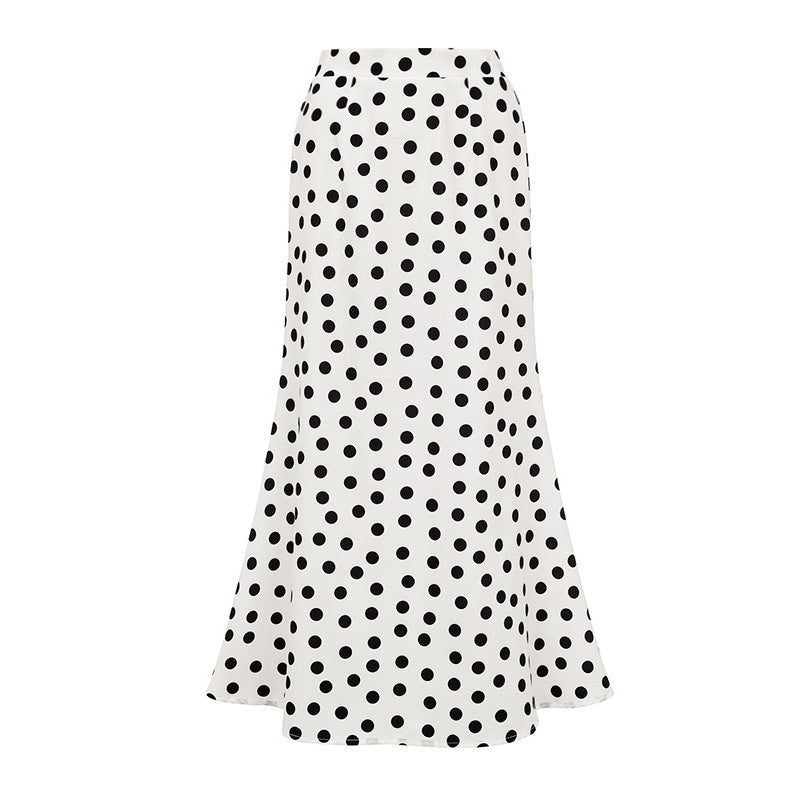 Dame one-piece badedragt med asymmetrisk flæse design Skovae