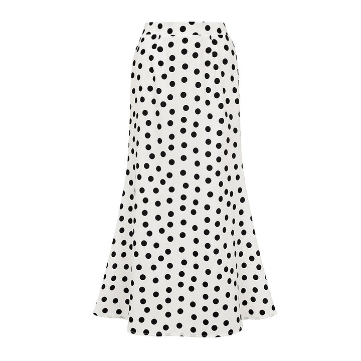 Dame one-piece badedragt med asymmetrisk flæse design Skovae