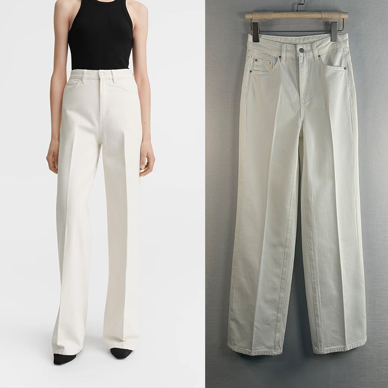 Damer højt siddende, brede jeans Stilla