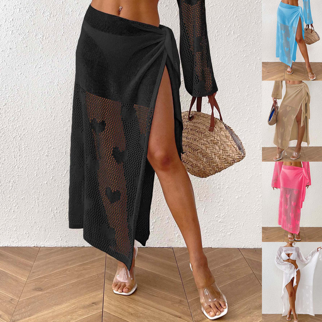 Damer transparent Hæklet Strandsarong Skovae