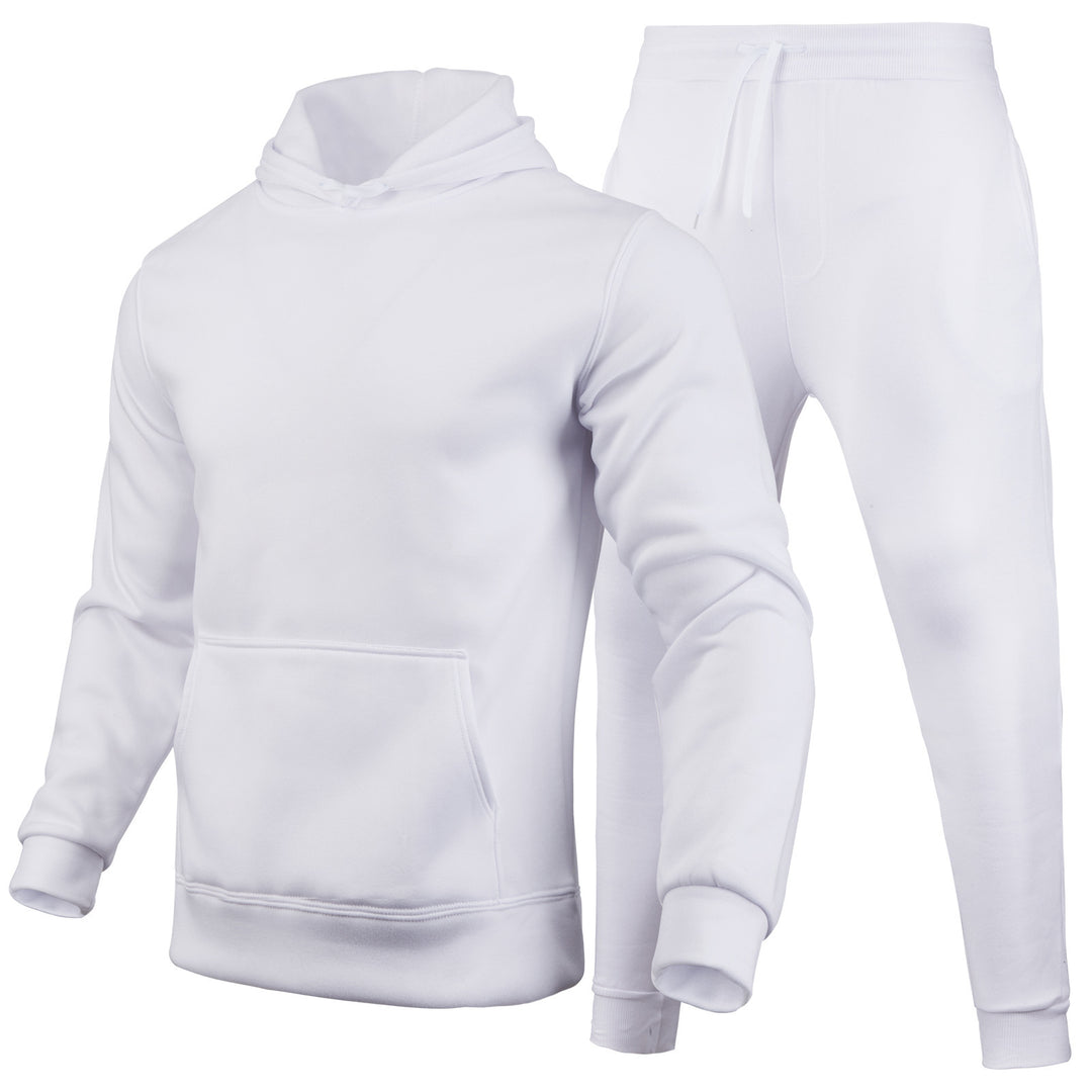 Kvinders sporty hoodie og jogger sæt lavet af højkvalitets bomuldsblanding Skovae