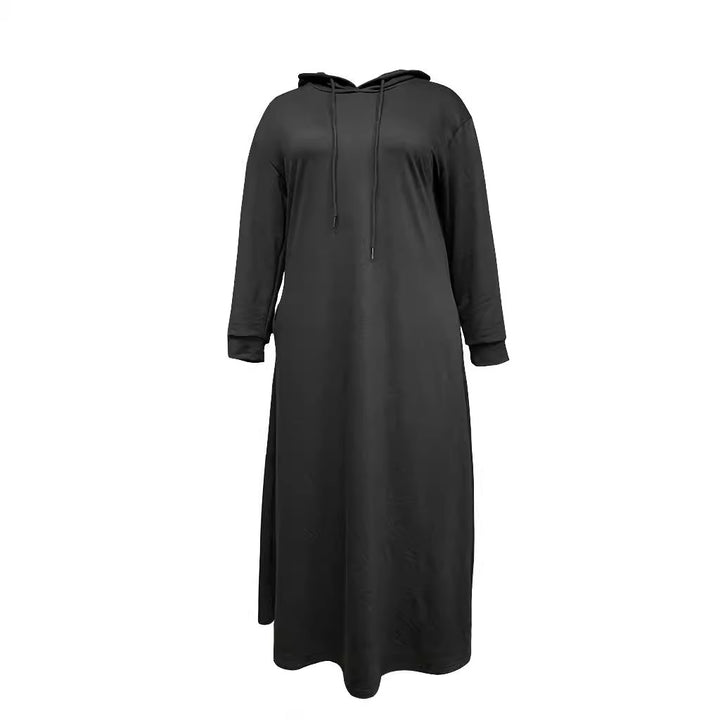 Dame hættkjole i afslappet oversized stil Stilla