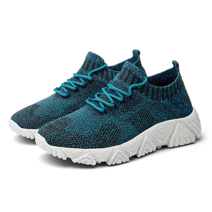 Unisex nan urban strikket slip-on sneakers med sokkeagtig skaft og markant profilsål Skovae