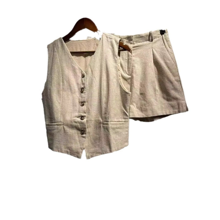 Dame elegante Shorts med overdimensioneret snit og frisk design Stilla