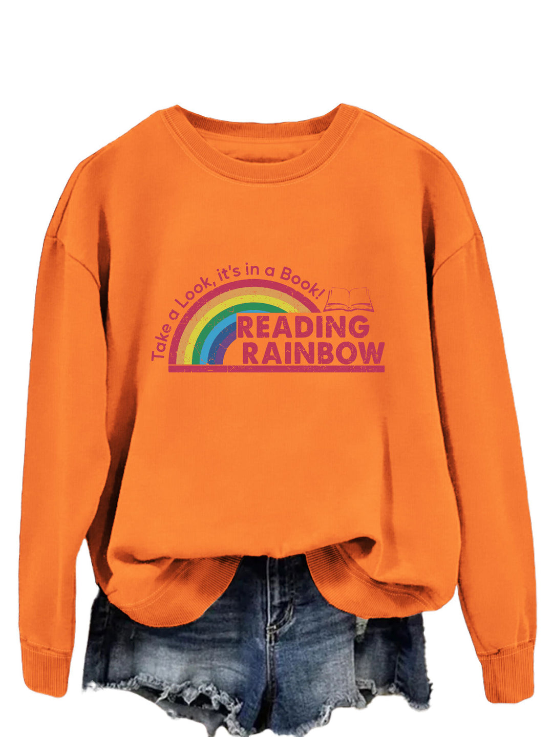 Kvinder casual sweatshirt med unikt print Stilla
