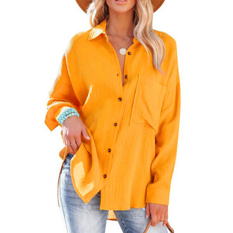 Dame elegant fritidsbluse Stilla