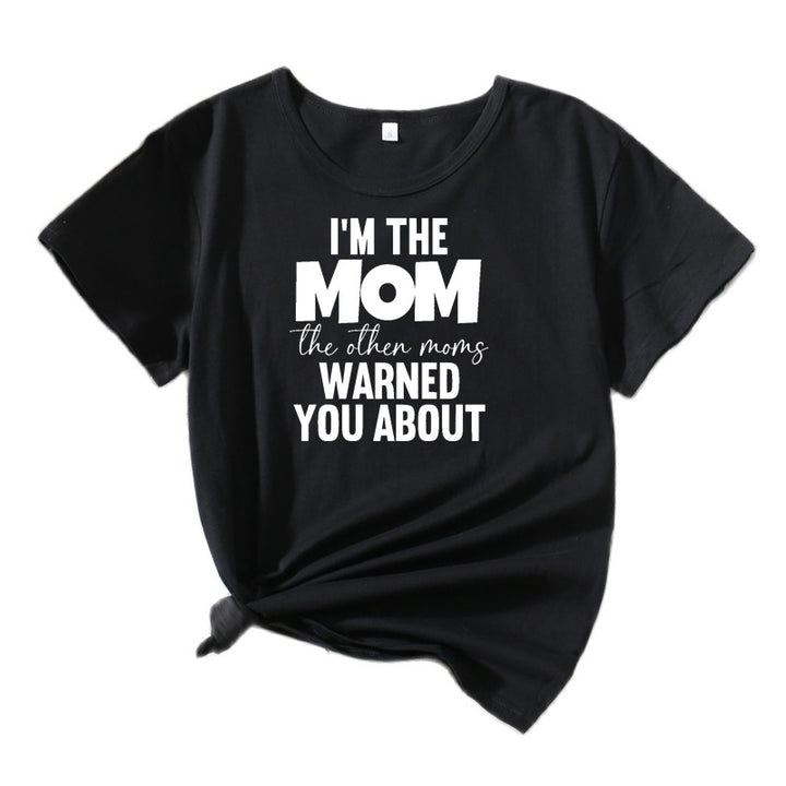 Kvinder Casual Mama Slogan T-Shirt Stilla