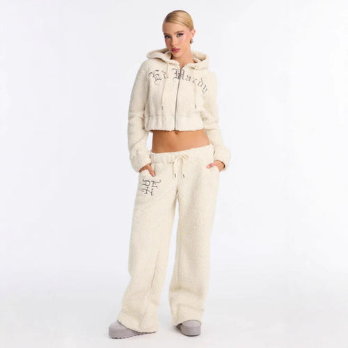 Damernes hyggelige hoodie med matchende loungebukser Stilla
